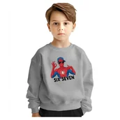 Bluzy dla dziewczynek - BLUZA DZIECIĘCA 67 SIX SEVEN VIRAL 134-140 DLA CHŁOPCA DZIEWCZYNKI - miniaturka - grafika 1