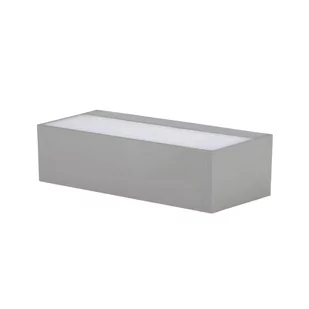 Kinkiet Zewnętrzny Oprawa Ścienna V-Tac 9W Led Góra Dół Szara Ip65 Vt-8056 4000K 850Lm - Lampy ogrodowe - miniaturka - grafika 1