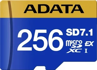 Karta ADATA Premier Extreme SD7.1 MicroSDXC 256 GB Class 10 UHS-I/U3 V30 UD256GEX3L1-C - Karty pamięci - miniaturka - grafika 1