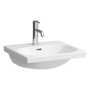 Laufen Lua Umywalka wisząca/wpuszczana w blat 50x46 cm biała H8160810001041 - Umywalki - miniaturka - grafika 1
