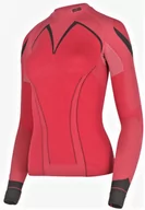 Koszulki sportowe damskie - Gatta Active, Koszulka damska, Thermo Plus Jolly, czerwony, rozmiar S - miniaturka - grafika 1