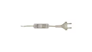 zamel Sznur przyłączeniowy z wyłącznikiem SP/W-190cm bezbarwny SP/W-190/2X0,5/-BZB YNS10000498 PRW10000136 - Listwy zasilające - miniaturka - grafika 1