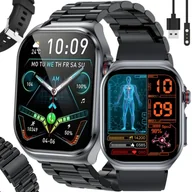 Smartwatch - Rubicon RNCF36 black/black silicon black metal band - miniaturka - grafika 1