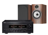 Zestawy stereo - Yamaha A-S3200 (czarny) + 706 S3 (mokka) - miniaturka - grafika 1