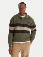 Swetry męskie - Quiksilver Sweter Cooper EQYSW03331 Zielony Regular Fit - miniaturka - grafika 1