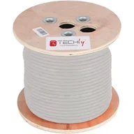 Kable miedziane - KABEL SKRĘTKA CAT5E F/UTP DRUT MIEDŹ LSZH 3 - miniaturka - grafika 1