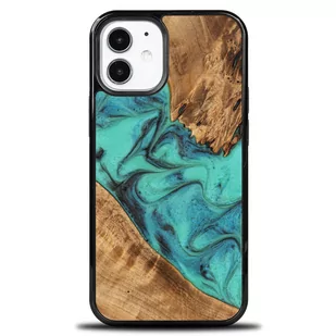 Etui Bewood Unique na iPhone 12 Mini - Turquoise - Etui i futerały do telefonów - miniaturka - grafika 1