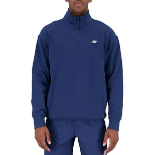Bluza New Balance MT31501NNY - niebieska - Bluzy sportowe męskie - miniaturka - grafika 1