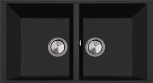 Zlew PLADOS ONE 7920-U CZARNY MAT (black mat 70) (ON7920ST70) - Zlewozmywaki - miniaturka - grafika 1
