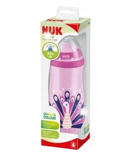 NUK BIDON SPORTOWA BUTELKA BPA FREE DLA DZIECI MIĘKKI USTNIK 450 ML - Kubki dla dzieci NUK BIDON SPORTOWA BUTELKA BPA FREE DLA DZIECI MIĘKKI USTNIK 450 ML - Kubki dla dzieci - miniaturka - grafika 1