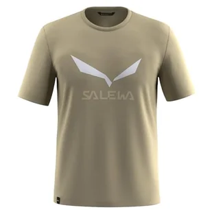 Salewa Solidlogo Dry T-Shirt M, Quicksand, XL - Koszulki męskie - miniaturka - grafika 1
