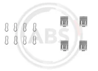 Układ hamulcowy - akcesoria - Zestaw montażowy klocków hamulcowych A.B.S. 1055Q 0060749882 - miniaturka - grafika 1