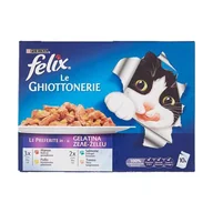 Mokra karma dla kotów - Purina Felix w galaretce MIX saszetka 10x100g - miniaturka - grafika 1