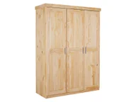 Szafy - Inter Link Szafa, trwała i stabilna. (3-drzwiowa, Naturalny) - miniaturka - grafika 1