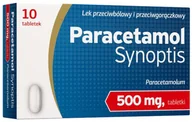Leki przeciwbólowe - Synoptis Pharma Paracetamol Synoptis 500 mg 10 tabletek 3597042 - miniaturka - grafika 1