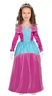 Stroje karnawałowe - Guirca Księżniczki sukienka księżniczka kostium dla dziewcząt Niebieski Różowy dziewczyna kostium z bajki GR 110 146, 122/128 - miniaturka - grafika 1