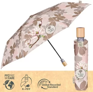 Parasol damski składany Perletti Green Orchidea Pink - Parasole - miniaturka - grafika 1