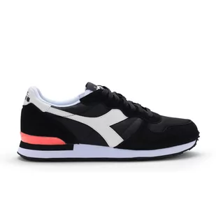 Diadora Unisex czółenka płaska dla dorosłych, Biały biały czarny - 44 EU - Czółenka - miniaturka - grafika 1