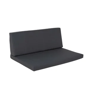 Poduszki na meble z palet Kalamata 120x80x8 cm 2szt. antracytowe Patio - Poduszki ogrodowe - miniaturka - grafika 1