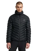 Kurtki męskie - Haglöfs Kurtka zimowa "Särna Mimic" w kolorze czarnym - miniaturka - grafika 1