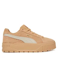 Sneakersy damskie - Sneakersy Puma Karmen II 397457 07 Beżowy - miniaturka - grafika 1