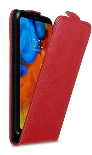 Pokrowiec Cadorabo do LG Q STYLUS w kolorze czerwonym Etui z klapką na telefon komórkowy Etui Pokrowiec - Etui i futerały do telefonów - miniaturka - grafika 1