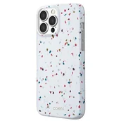 Etui i futerały do telefonów - Uniq etui Coehl Terrazzo iPhone 13 Pro Max 6,7" biały/natural white Uni000556 - miniaturka - grafika 1
