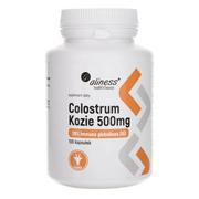 Suplementy diety - aliness Colostrum Kozie IG 28% 500 mg 100 kapsułek 5903242580703 - miniaturka - grafika 1