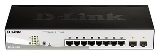 Przełącznik DGS-1210-08P Switch 8GE PoE 2SFP - Kable miedziane - miniaturka - grafika 1