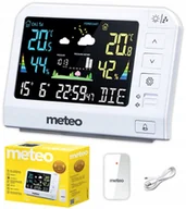 Stacje pogodowe - Stacja Pogody Pogodowa Higrometr Barometr Termometr Pogodynka Budzik Dcf - miniaturka - grafika 1