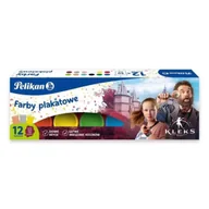 Przybory szkolne - Farby plakatowe 12szt w miksie kolorów - PELIKAN - miniaturka - grafika 1