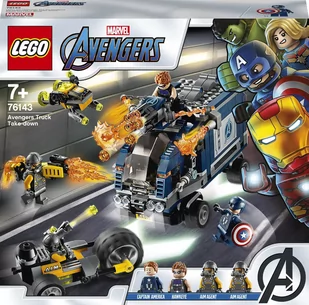 LEGO Super Heroes Avengers Zatrzymanie ciężarówki 76143 - Klocki - miniaturka - grafika 1
