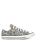 Trampki damskie - Converse Trampki Chuck Taylor All Star Mini Flowers A14981C Kolorowy - miniaturka - grafika 1