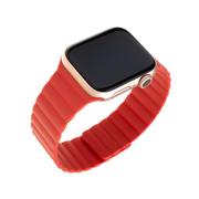 Akcesoria do zegarków - FIXED Magnetic Strap do Apple Watch red - darmowy odbiór w 22 miastach i bezpłatny zwrot Paczkomatem aż do 15 dni - miniaturka - grafika 1