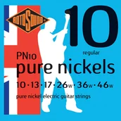 Struny gitarowe  - Rotosound PN10 Pure Nickles struny do elektryka 10-46 - miniaturka - grafika 1