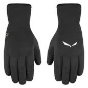 Rękawiczki - Salewa Ortles Pl W Rękawiczki Rękawiczki, Czarne (Black out/6080), XS Kobiety, Czarny (Black Out/6080), XS - miniaturka - grafika 1