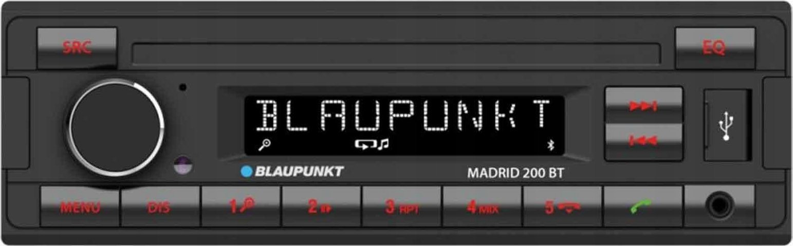 BLAUPUNKT Madrid 200 BT Geringe Einbautiefe