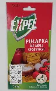 Globol EXPEL pułapka na mole Spożywcze 2 szt. - Zwalczanie i odstraszanie szkodników - miniaturka - grafika 1