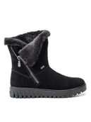 Botki damskie - Rieker Botki Y3470-00 Czarny - miniaturka - grafika 1