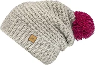 Czapki damskie - CHILLOUTS Czapka beanie Ruby Hat uniseks, naturalny/różowy, jeden rozmiar - miniaturka - grafika 1