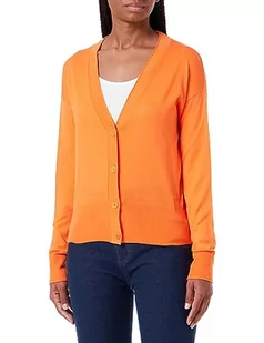 BOSS kardigan damski z dzianiny, Open Orange, XS - Swetry damskie - miniaturka - grafika 1