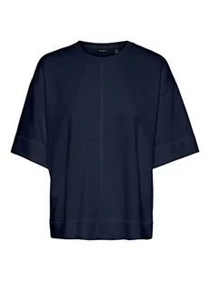 VERO MODA Bluza damska, granatowy blezer, XS - Bluzy damskie - miniaturka - grafika 1