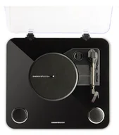 Akcesoria gramofonowe - Energy Sistem BlackSpin Gramofon z napędem pasowym Czarny, Przezroczysty - miniaturka - grafika 1