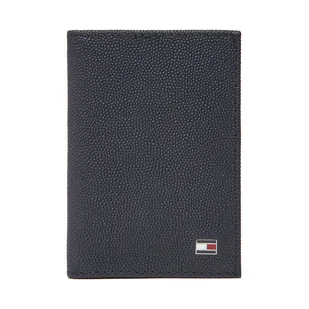 Duży Portfel Męski Tommy Hilfiger Th Flag Bifold AM0AM13522 Granatowy - Portfele - miniaturka - grafika 1