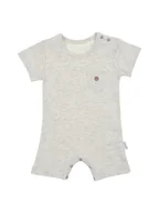 Kombinezony dla dzieci - Chłopięcy rampers szary Nicol r.92 - miniaturka - grafika 1