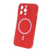 Etui i futerały do telefonów - TFO Nakładka Silicon Magsafe do iPhone 13 Pro Max 6,7" czerwona - miniaturka - grafika 1