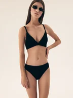 Stroje kąpielowe - Dół bikini Sunnyday Bloovii czarny M - miniaturka - grafika 1