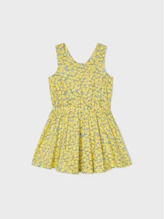 Mayoral Sukienka letnia 3943 Żółty - Sukienki i spódniczki dla dziewczynek - miniaturka - grafika 1