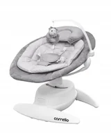 Łóżeczka i kojce - Łóżeczko huśtawka Mio CRL-10308 Silver Grey - miniaturka - grafika 1