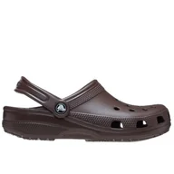 Klapki i japonki męskie - Klapki Crocs Classic Clog 10001-21Q - brązowe - miniaturka - grafika 1